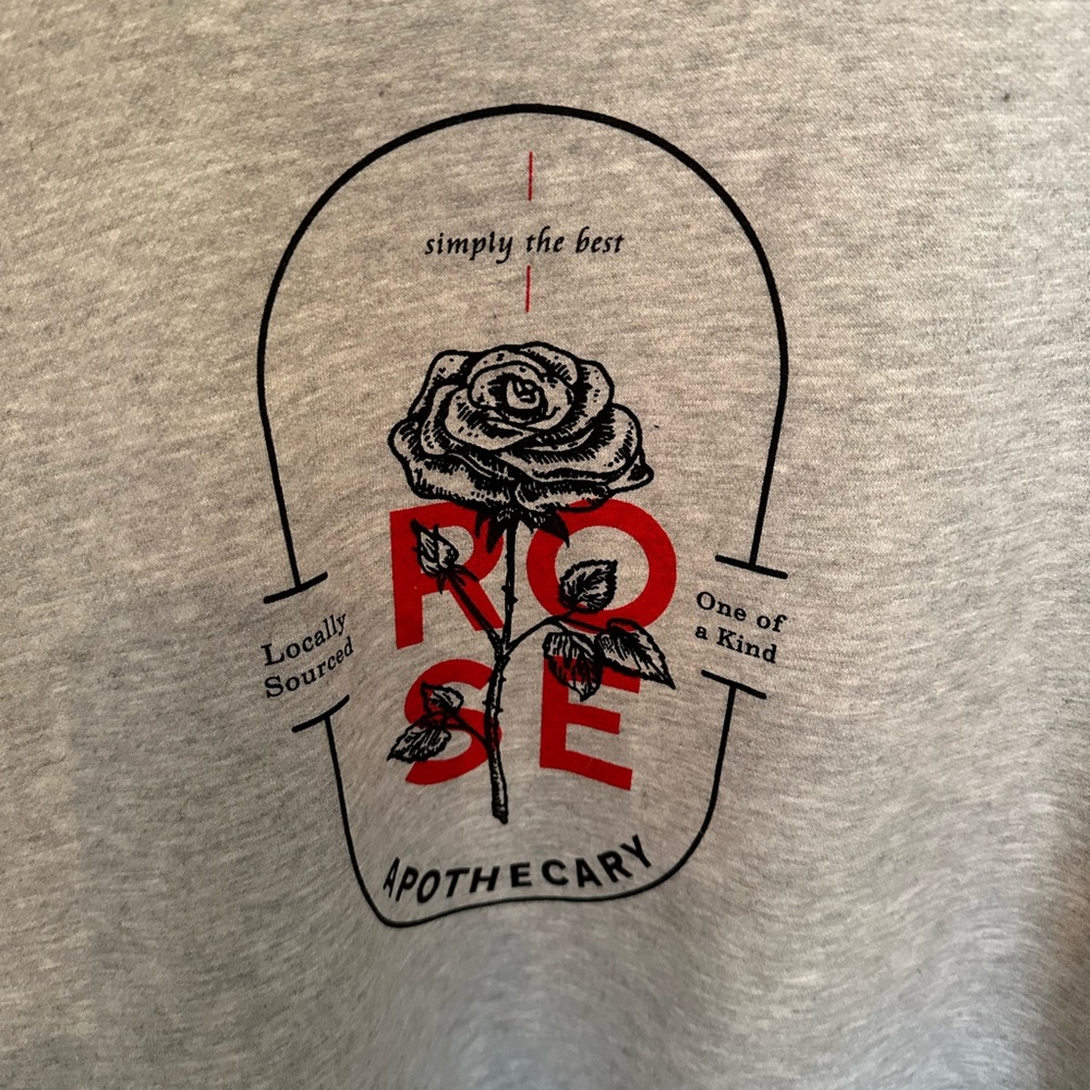 Rose Apothecary Crew neck sweatshirt